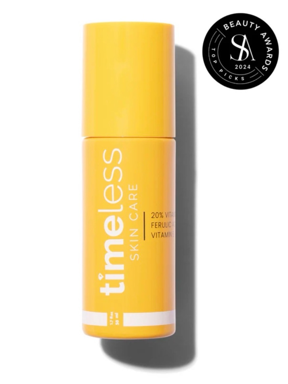 Timeless 20%Vitamin C Serum with E and Ferulic Acid Cruelty Free Vegan Dye Free